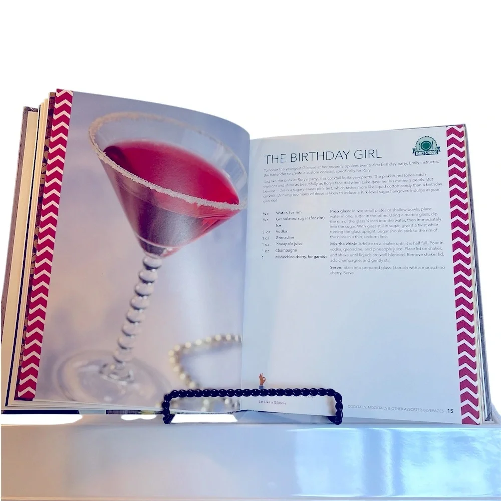 “Eat Like a Gilmore” the Unofficial Cookbook for Fans of the Gilmore Girls.